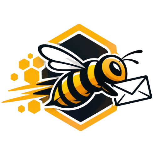 Cluster Blaster — the bee that carries your mail